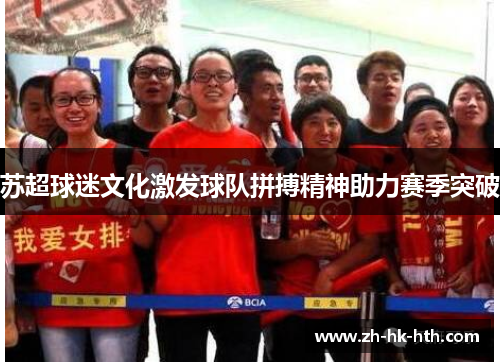 苏超球迷文化激发球队拼搏精神助力赛季突破